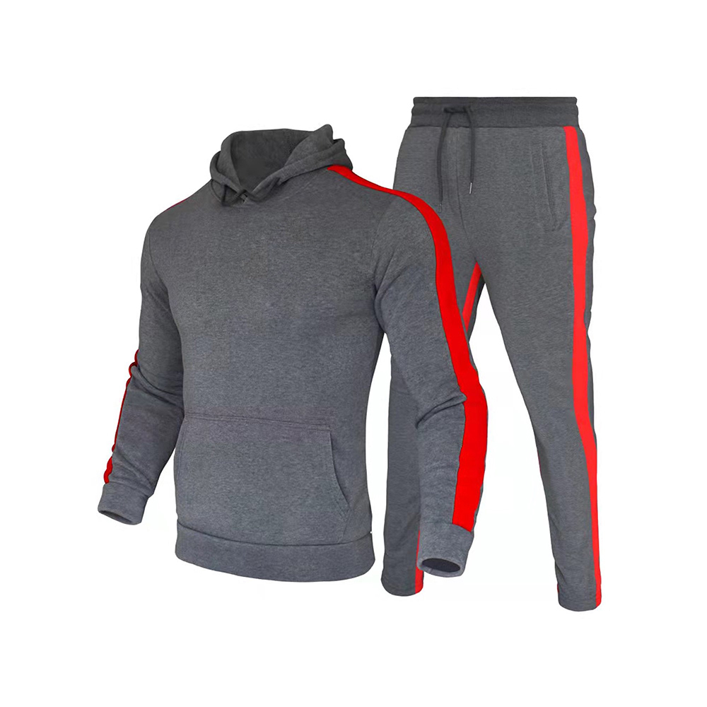 Bacca Sports Men's Athletic Running Tracksuit Set Casual Full Zip Jogging Sweat Suit