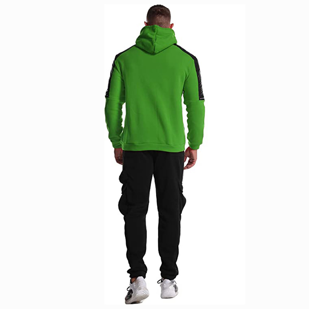 Bacca Sports Men's Athletic Running Tracksuit Set Casual Full Zip Jogging Sweat Suit