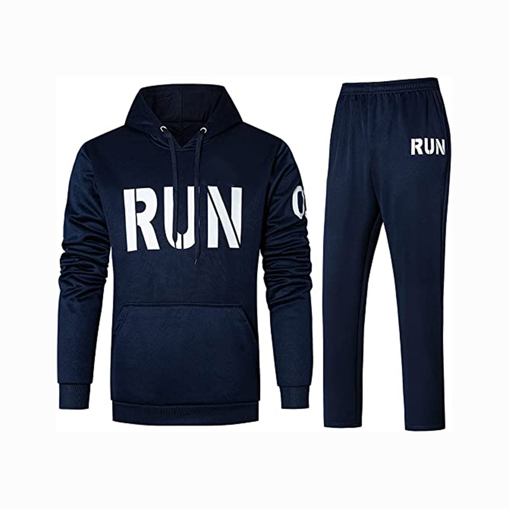 Bacca Sports Men's Athletic Running Tracksuit Set Casual Full Zip Jogging Sweat Suit