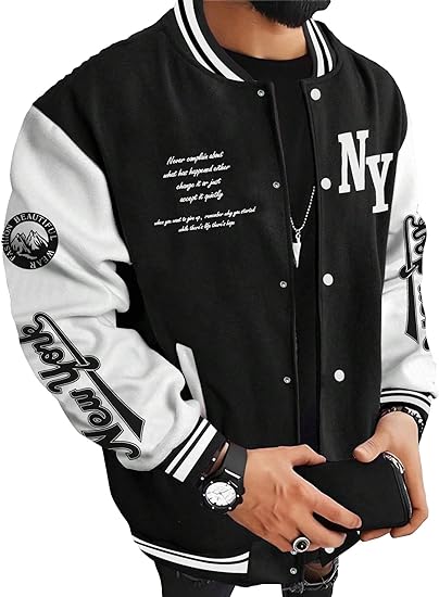 Bacca Sports Varsity Jackets Wool Made Patches Work Wholesale Custom Embroidery Baseball Jackets With Custom Label Logo