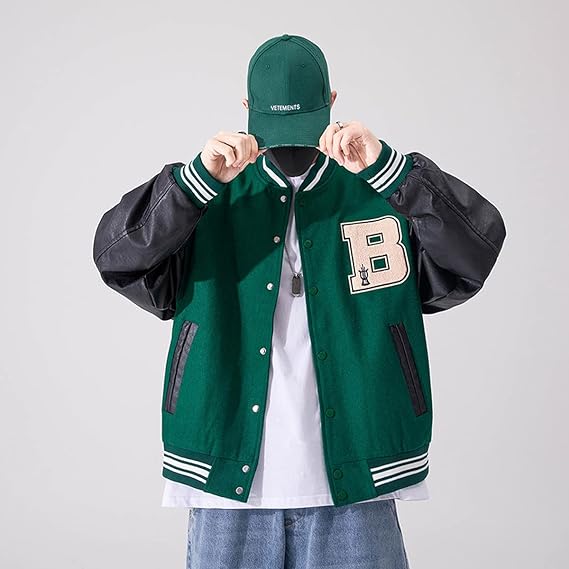 Bacca Sports Varsity Jackets Wool Made Patches Work Wholesale Custom Embroidery Baseball Jackets With Custom Label Logo